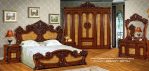 Set Tempat Tidur Victorian Ukir Mewah Luxury