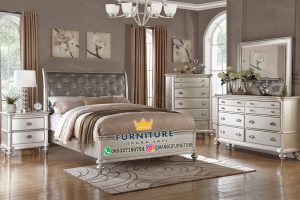 Kamar Mewah Minimalis Willow Classic Silver Leaf