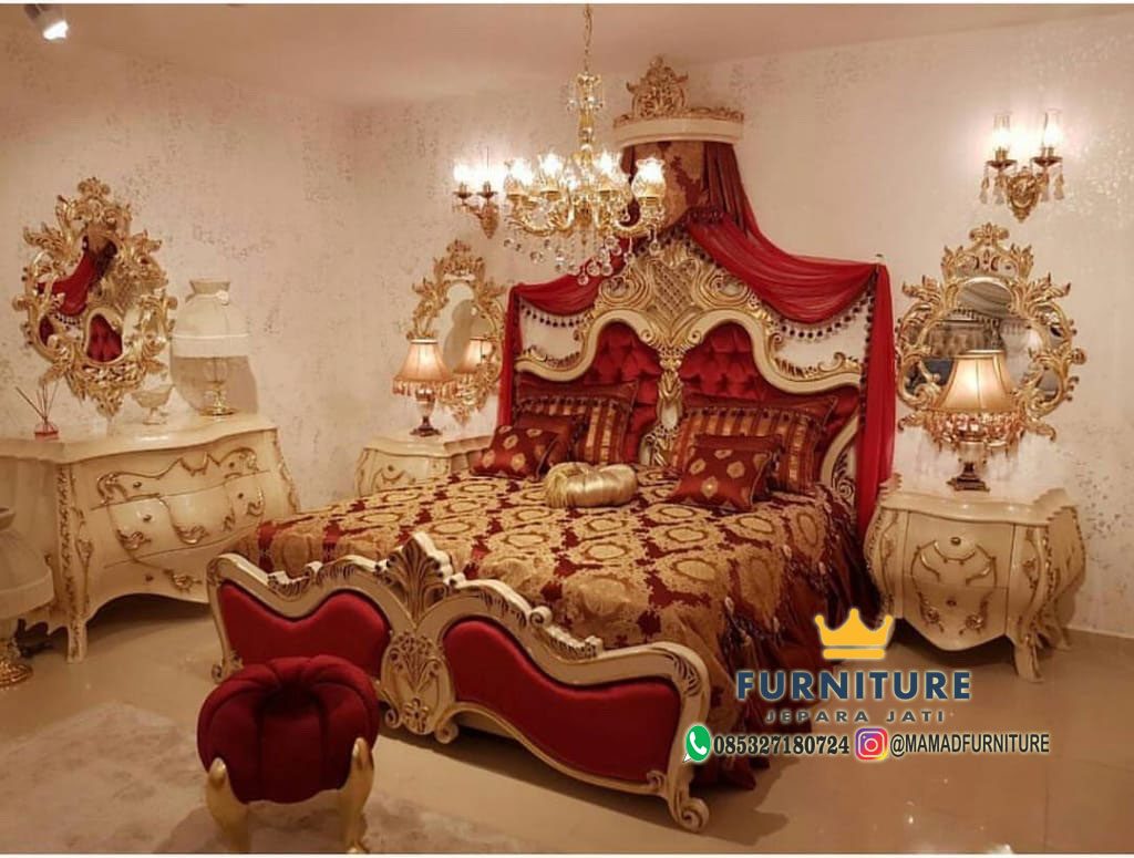 Set Kamar Tidur Mewah Arabic Design Modern